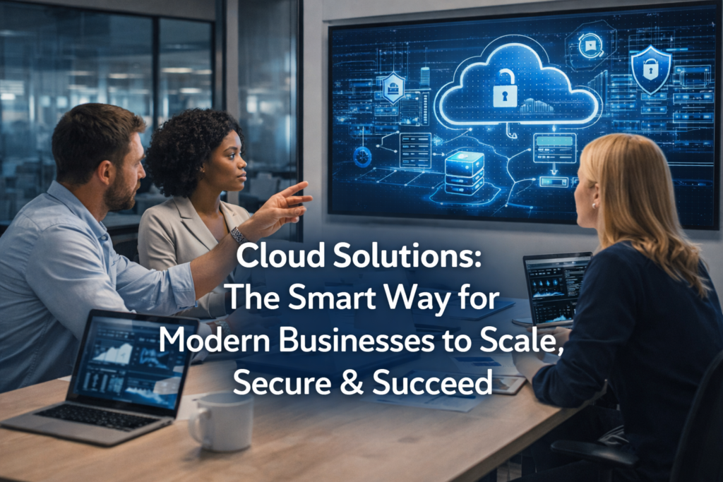 Cloud Solutions: The Smart Way for Modern Businesses to Scale, Secure & Succeed